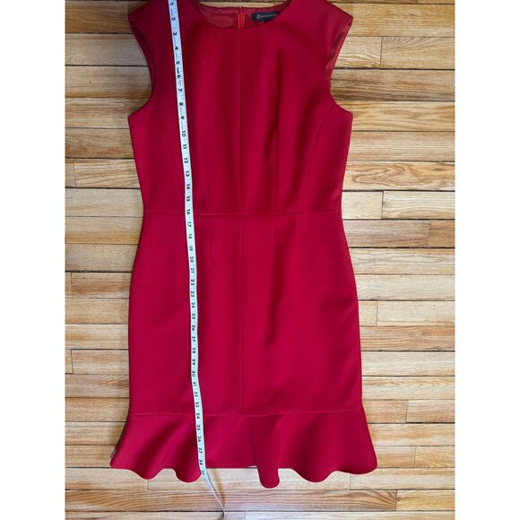 Brooks Brothers | Red Short Tank Wool Blend Dress | Size 12 - Picture 11 of 13